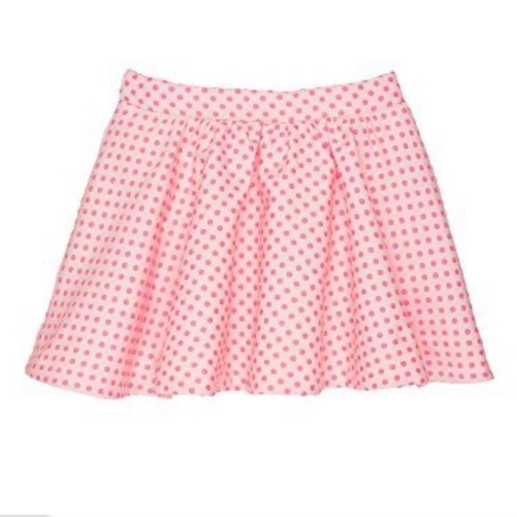 Kate Spade Toddler Coreen Pink Dot Jacquard Skirt 12M - Picture 1 of 5